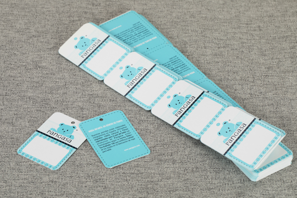 etiqueta cartulina continuo