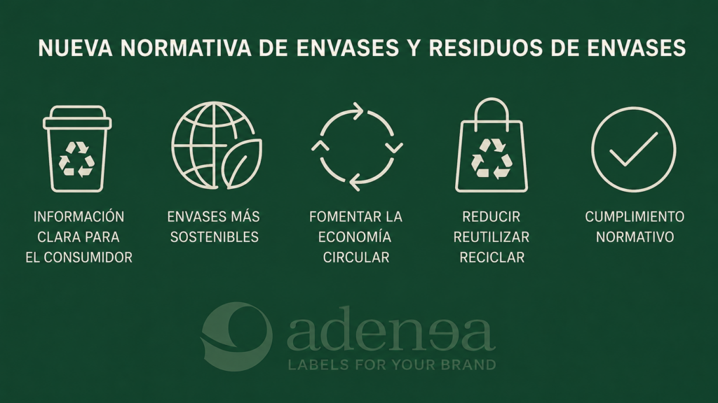 NUEVA NORMATIVA SOBRE ENVASES Y EMBALAJES  